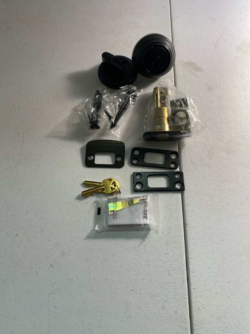 Kwikset 980-S.Strkp 980 Single Cylinder Keyed Entry Deadbolt From The Signature Series -