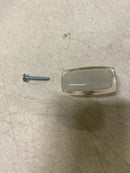 Sietto LK-710-SN Reflective 2 Inch Rectangular Cabinet Knob - Satin Nickel