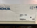 Kohler K-28824-TG8 Salute 15" Circular Glass Vessel Bathroom Sink - Translucent Stone
