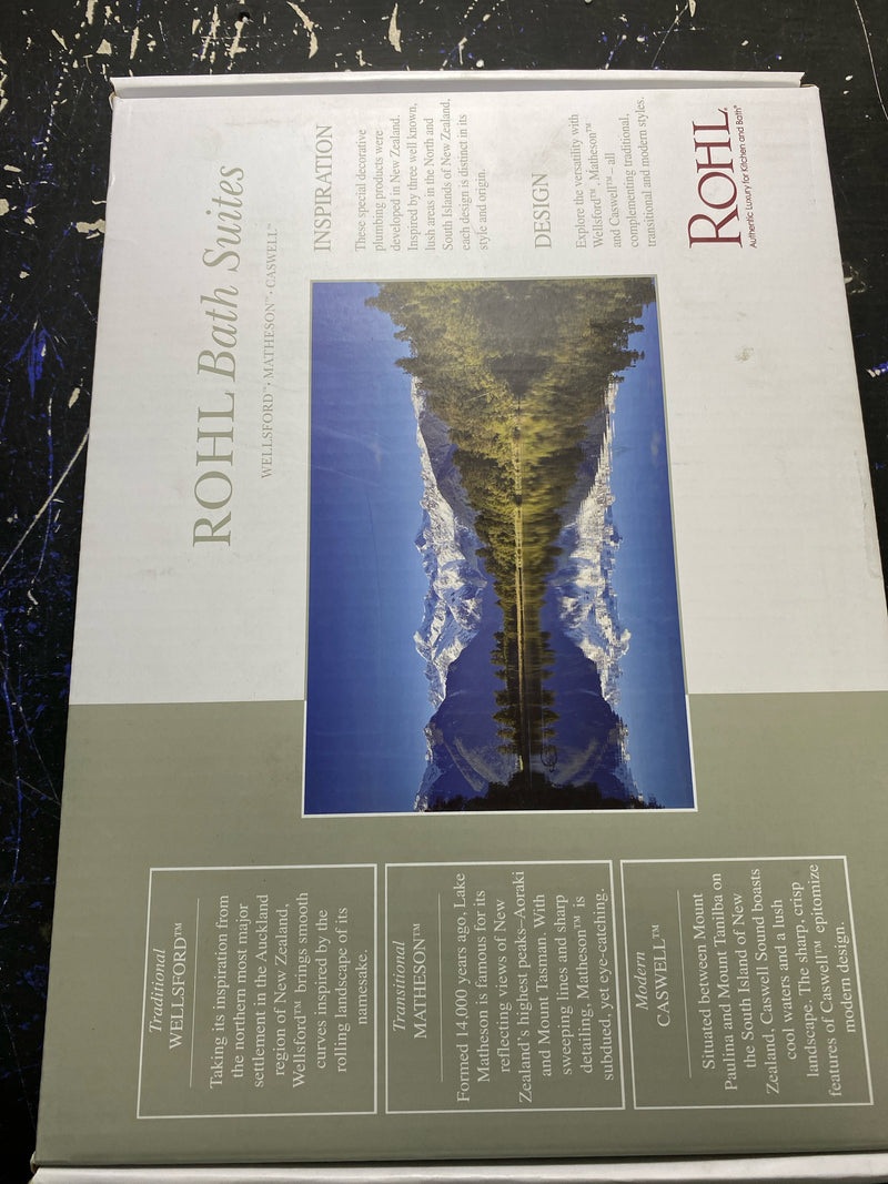 Rohl WE2302LMAPC-2 Wellsford 1.2 GPM Widespread Bathroom Faucet with Pop-Up Drain Assembly - Polished Chrome