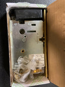 Baldwin 6160031 Turn Piece / Cylinder Mortise Deadlock with 2-3/4" Backset - Non-Lacquered Brass