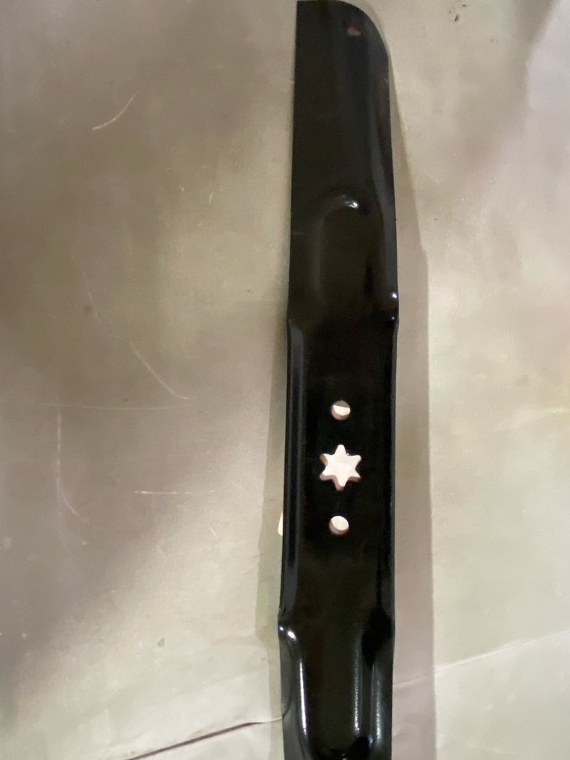 Cub cadet 490-110-C108 Original Equipment High Lift Blade Set for Select 42 in. Riding Lawn Mowers with 6-Point Star OE