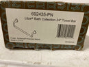 Brizo 692435-PN Litze 24" Towel Bar - Brilliance Polished Nickel