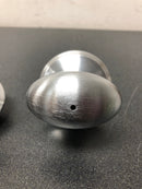 Schlage F40SIE626 Siena Privacy Door Knob Set - Satin Chrome