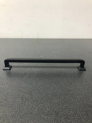 Schaub and Company 536-MB Menlo Park 8" Center to Center Contemporary Square Cabinet Handle / Drawer Pull with Rounded Corners - Matte Black