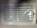 ProSelect PS1CW14X100 8" x 14" Wall/Ceiling Register with Mounting Holes - White