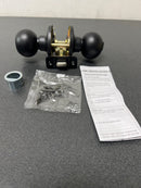 Delaney D12329 Privacy Door Knobset from the Bala Series - Oil Rubbed Bronze