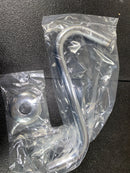 Signature Hardware 375254 Aon 8" Wall Mounted Shower Arm and Flange - Chrome