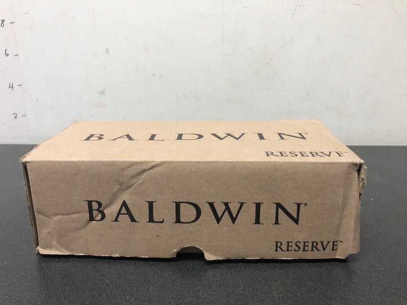 Baldwin PSELLTRR112 Ellipse Passage Door Knob with Round Rose - Venetian Bronze