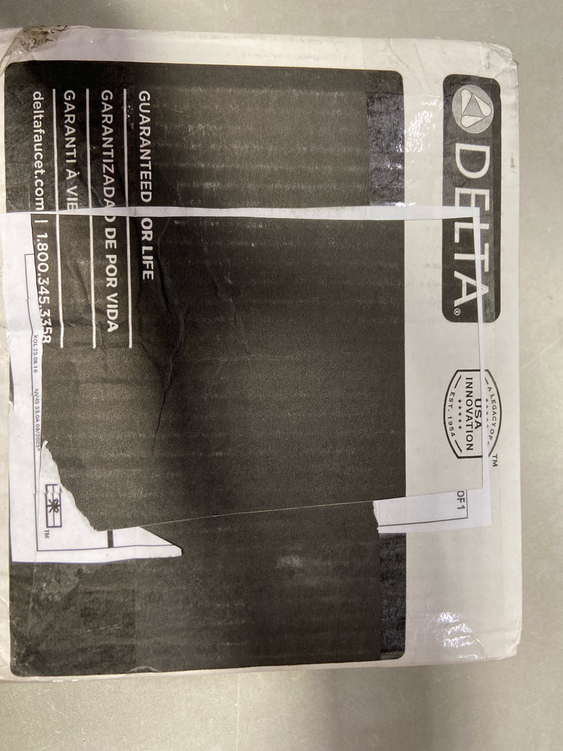 Delta T17497-CZ Cassidy Gold 1-Handle H2Okinetic Tub and Shower Faucet Trim Kit Only in Champagne Bronze (Valve Not Included)