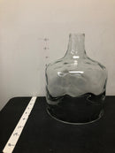 Capital Lighting 325717AD Single Light 15" Tall Pendant with Clear Water Glass Shade - Aged Brass