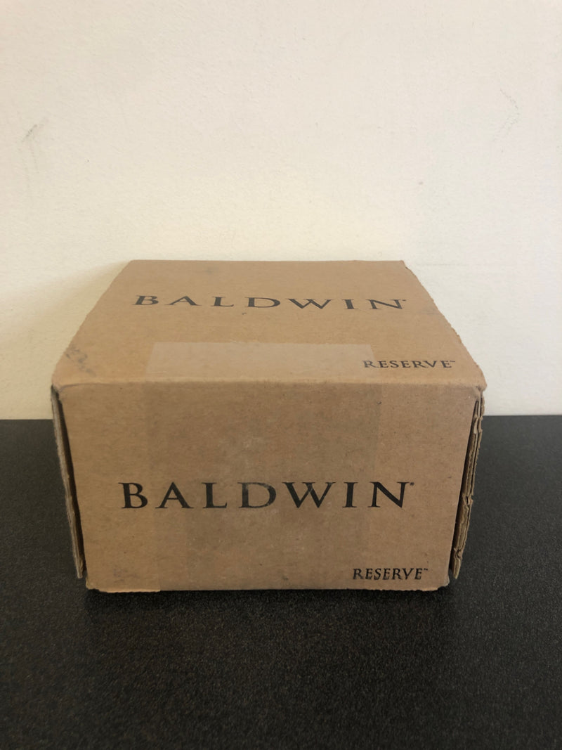 Baldwin Rustic Square Standard C Keyway Single Cylinder Keyed Entry Deadbolt