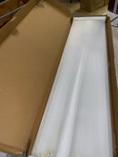 Metalux WN-432A-UNV-EB81-U 4-Light 32 Fluorescent White Wrap, White