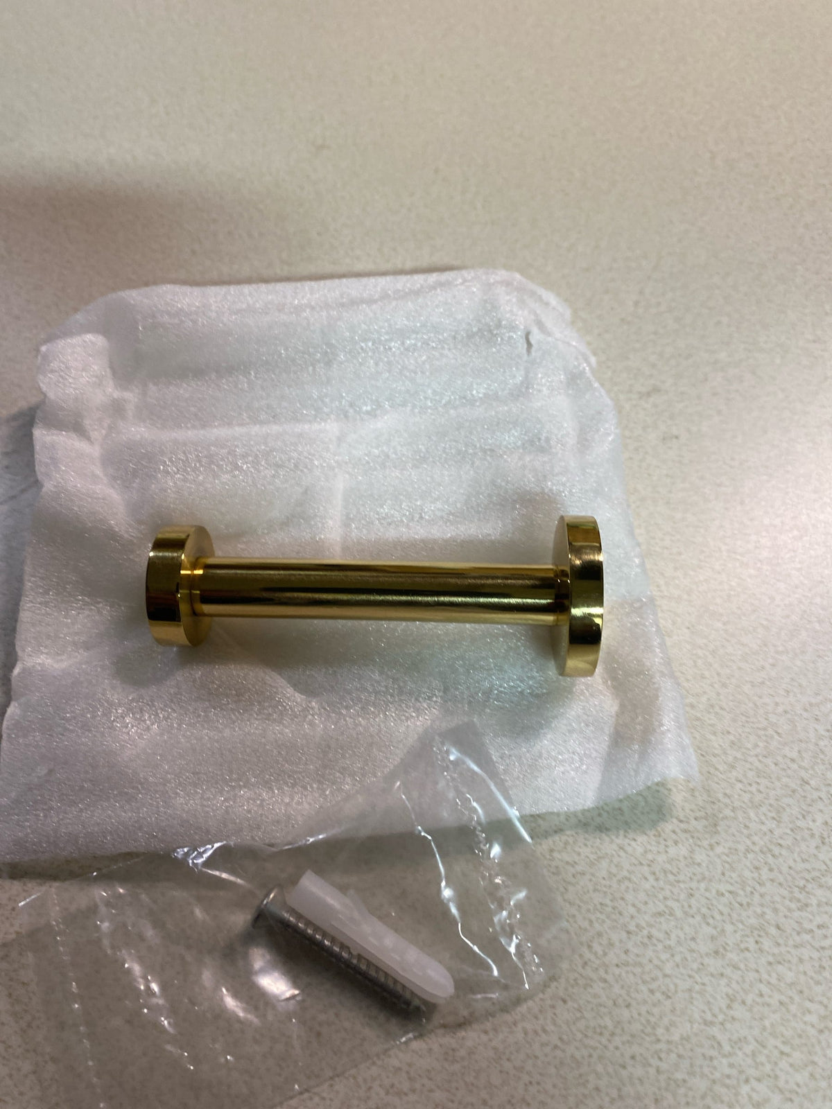 Alno A8982-PB Euro Solid Brass 1" Wide Single Bathroom Towel / Robe Hook - Polished Brass