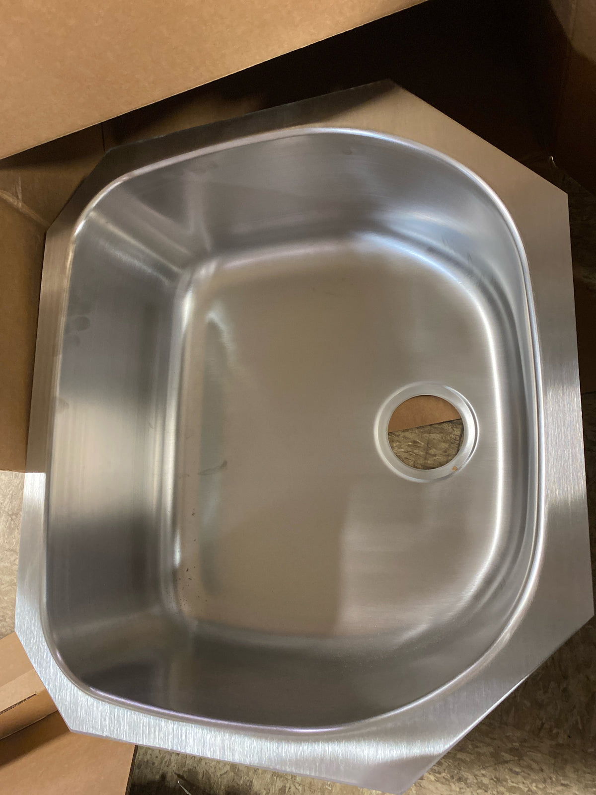 Elkay DXUH21189 Dayton 23-1/2" Single Basin Undermount Stainless Steel Kitchen Sink - Stainless Steel