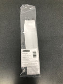 Amerock BP77816026BCR Urbanite 6-5/16 in (160 mm) Center-to-Center Polished Chrome/Black Chrome Drawer Pull