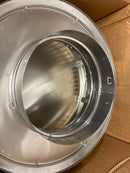 DuraVent 8BVDC Aluminum DuraCap with 8" Inner Diameter - Aluminum