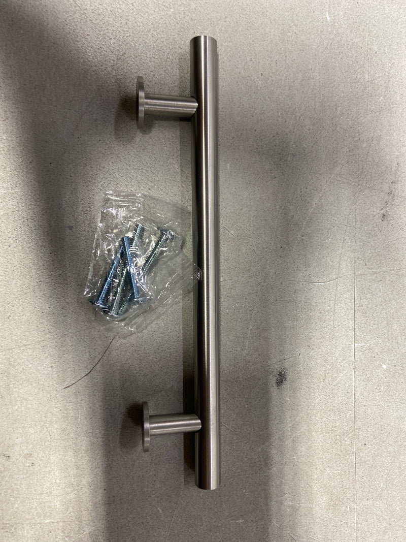 Amerock BP36866G10 Radius 5-1/16 in. (128mm) Modern Satin Nickel Bar Cabinet Pull