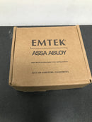 EMTEK Stainless Steel Passage Set - Choice of 9 Levers and 2 Rosettes - Left or Right Handing - S10003HLRHSS - Right Handed Helios Lever - Square Rosette (03)