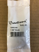 Alno Vita Bella 1-3/4" Modern T Top Knurled Bar Designer Cabinet Knob