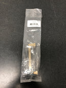 Emtek 86425US4 Alexander 4 Inch Center to Center Handle Cabinet Pull from the Art Deco Collection - Satin Brass