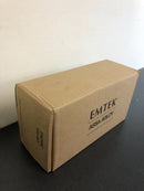 Emtek 10 Inch Stretto Rectangular Passage Sideplate Entry Set from the Brass Modern Collection - Satin Nickel