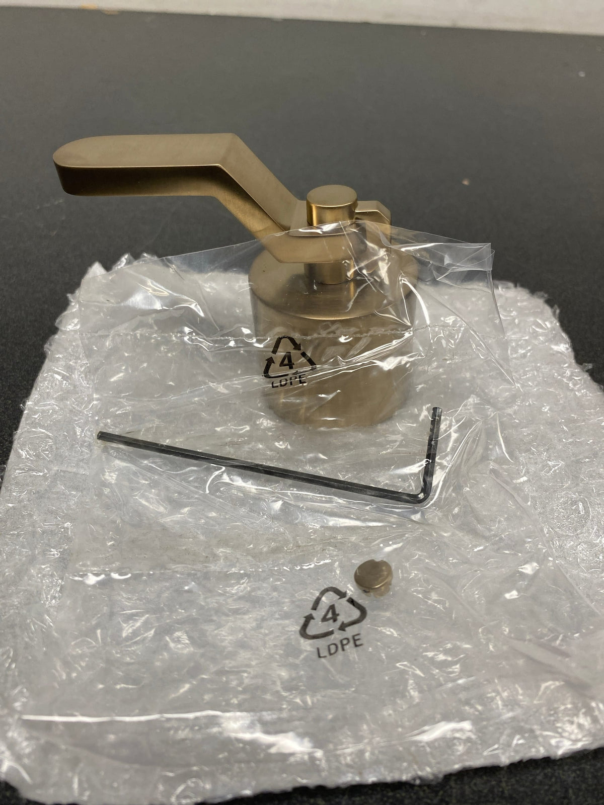 Brizo HL934-GL Litze Handle Kit for Diverter Valve Trim - Industrial Lever Handle - Luxe Gold