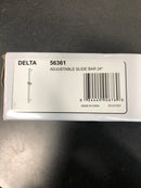 Delta Universal Showering Adjustable 24" Slide Bar with Hand Shower Holder