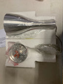 Elegant Lighting LD2407BN Aiken 6" Wide Pendant - Burnished Nickel