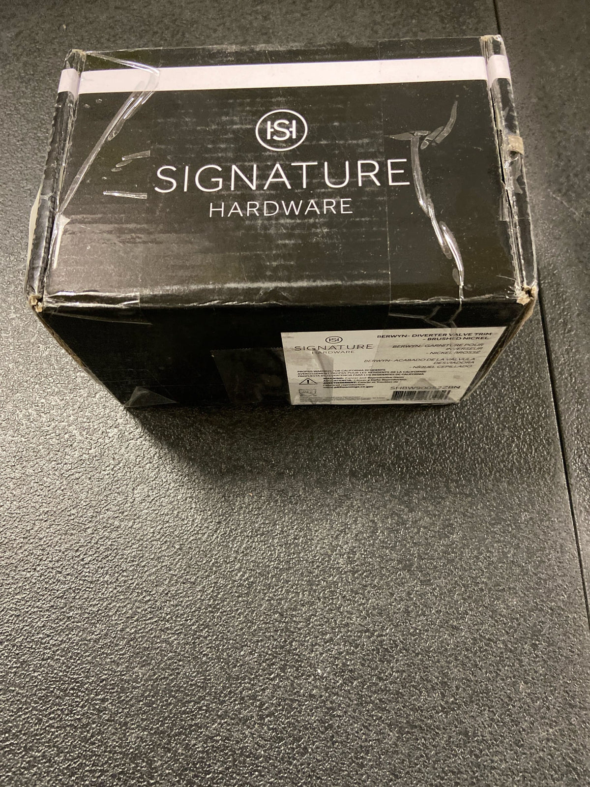 Signature Hardware SHBW90052ZBN Berwyn Single Handle 3 Function Diverter Valve Trim - Less Valve - Brushed Nickel