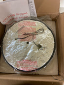 Z-Lite 435F2-BRZ Bordeaux 2 Light Flush Mount Ceiling Fixture with Matte Opal Glass Shade - Bronze