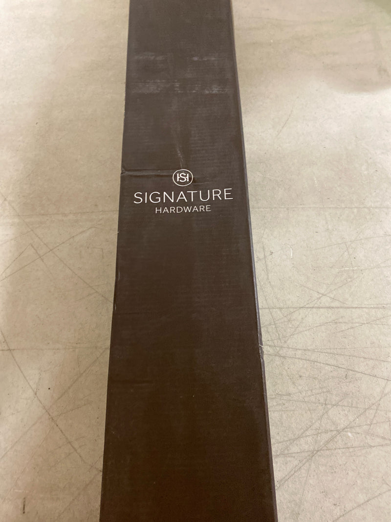 Signature Hardware 480494 Beasley 24" Towel Bar - Brushed Nickel