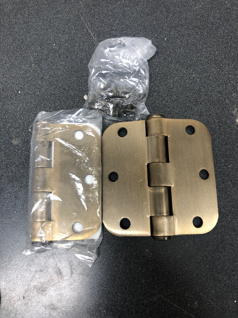 Emtek 920334 Plain Bearing Steel Hinges 3.5"x 3.5" US4 Finish 2 Pcs