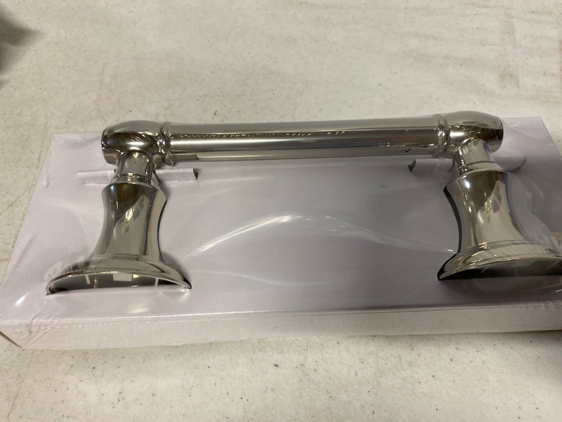 Signature Hardware 446912 Beasley Wall-Mounted Toilet Paper Holder - Polished Nickel