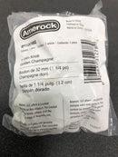 Amerock BP11287BBZ Stature 1-1/4 Inch Square Cabinet Knob - Golden Champagne