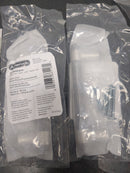 Amerock BP36858FBPN Mergence 3-3/4 Inch Center to Center Bar Cabinet Pull - Matte Black / Polished Nickel