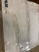 Kohler K-20000-0 White Caxton Rectangle 20-1/4" Undermount Bathroom Sink with Overflow