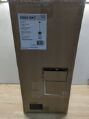 Kichler Camillo 18 Inch 1 Light Hanging Pendant with Clear Seeded Glass in Black