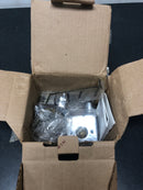 Baldwin 5173260FD 5173 Non-Turning Two-Sided Dummy Door Lever Set with 5046 Rose from the Estate Collection - Polished Chrome