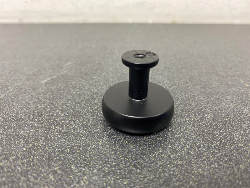 Amerock BP36780FB Factor 1-1/4 Inch Mushroom Cabinet Knob - Matte Black