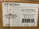 Quoizel Griffin 21" Flush Mount Ceiling Light, Antique Nickel