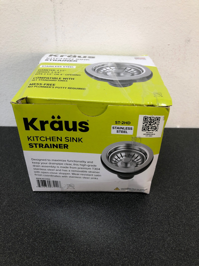 Kraus ST-2HD Stainless Steel Strainer