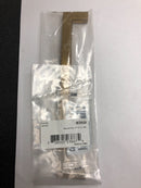 Emtek 86708US4 Warwick 8 Inch Center to Center Handle Cabinet Pull from the Modern Rectangular Collection - Satin Brass