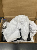 Ageless Iron 658001 Keep - Rustic Farmhouse Cast Iron Non-Turning Two-Sided Dummy Lever Set with Lance Lever - Black Iron