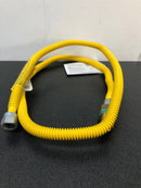 Brasscraft CSSD64TE-60 X5 1/2 in. MIP x 1/2 in. MIP x 60 in. Gas Connector (1/2 in. OD) w/Safety+Plus2 Thermal Excess Flow Valve (53,200 BTU)