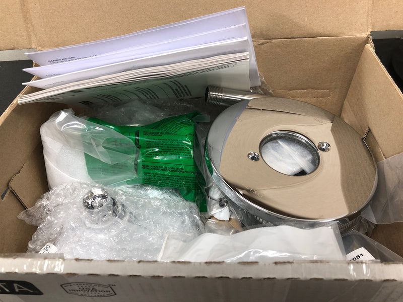 Delta T17435-I Saylor Monitor 17 Series Dual Function Pressure Balanced Tub and Shower with Integrated Volume Control and 2-in-1 In2ition Showerhead- Less Rough-In Valve - Chrome