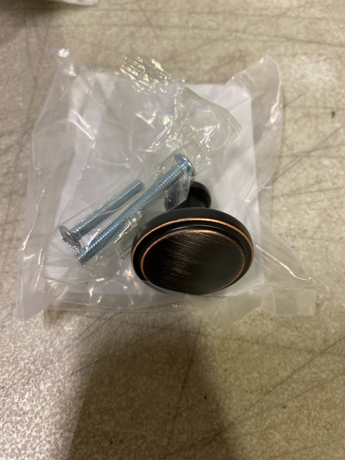 Amerock BP37460ORB Faircrest 1-1/4 Inch Smooth Round Cabinet Knob - Oil Rubbed Bronze