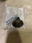 Amerock BP37460ORB Faircrest 1-1/4 Inch Smooth Round Cabinet Knob - Oil Rubbed Bronze