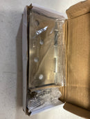Emtek 9100 Steel Hinges (Pair) - SD - 4" x 4" Square Corners - 9101414 - Polished Nickel (US14)