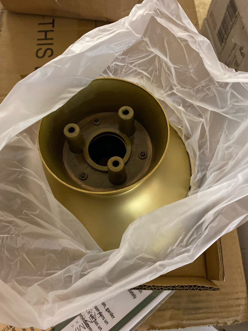 Fanimation CCK8534BS Kute and Kute5 Close to Ceiling Kit - Brushed Satin Brass